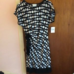 Donna Morgan polka dot dress